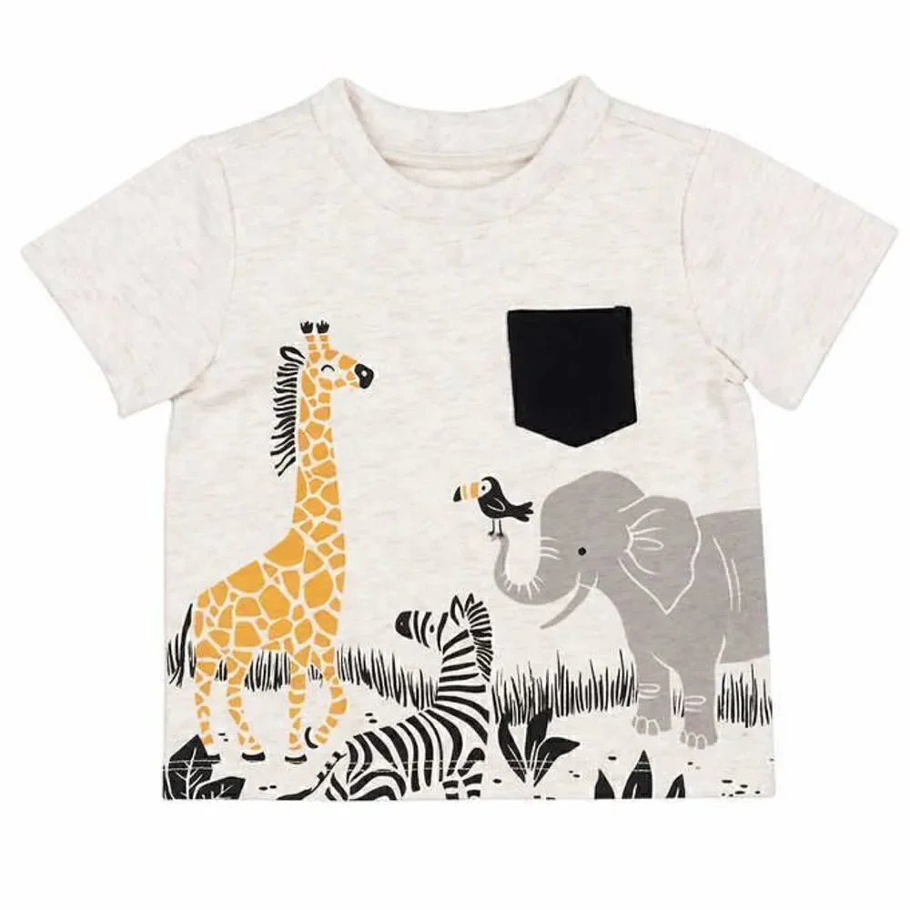 NEW! Pekkle Infant 4 Piece Set Safari , Sizes 12M and 24M Available
